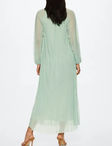 Rochie lunga Mango, verde