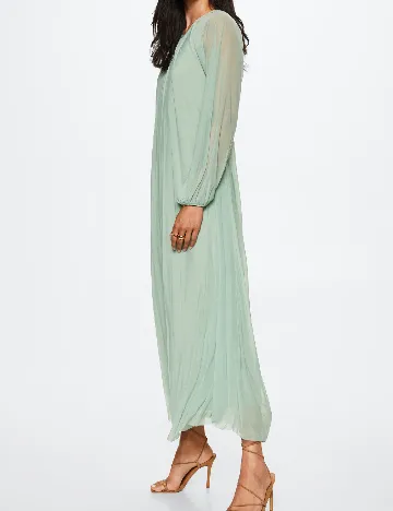 Rochie lunga Mango, verde
