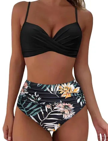 Costum de baie SHEIN, negru