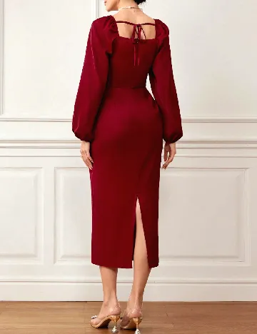 Rochie medie SHEIN, rosu