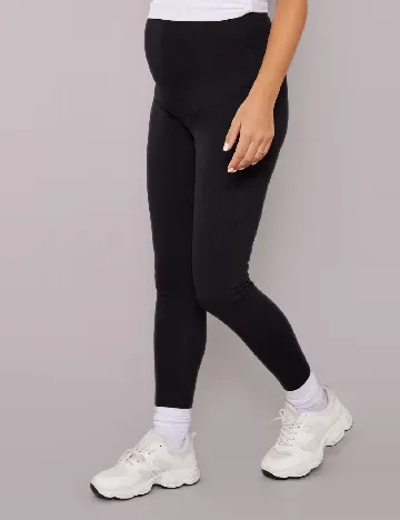 Colanti PRETTYLITTLETHING Maternity, negru Negru