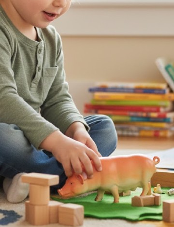 Figurina Porc Zd Trading, portocaliu