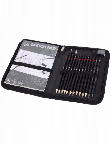 Set pentru schite Creative Artist, negru