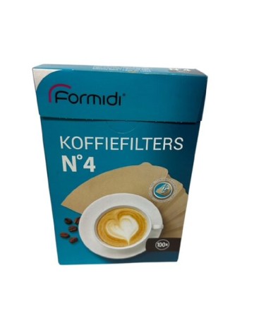 Filtre de cafea, nr. 4 Formidi, bej