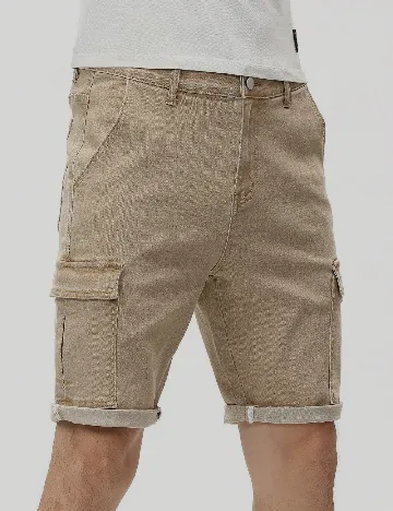 Pantaloni scurti SHEIN, maro Maro
