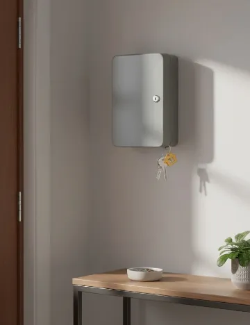 Cutie pentru chei Home Accents, gri Gri