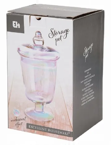 Recipient pentru dulciuri Excellent Houseware, mix culori