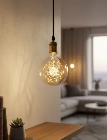 Bec LED Eurodomest, galben