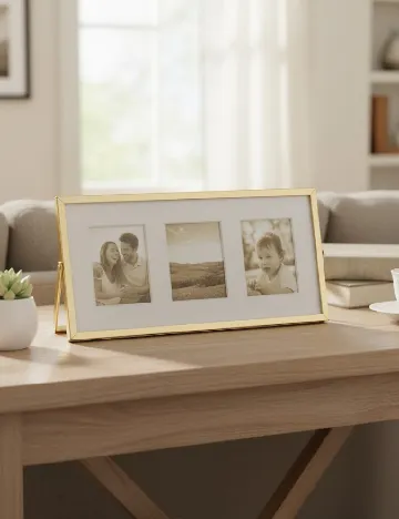 Rama foto, auriu Galben