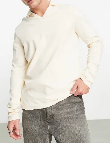 Bluza ASOS, ecru Alb