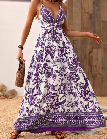 Rochie lunga SHEIN, mov