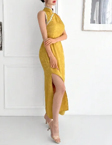 Rochie lunga SHEIN, galben