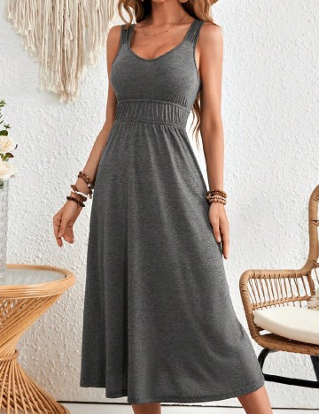 Rochie medie SHEIN, gri