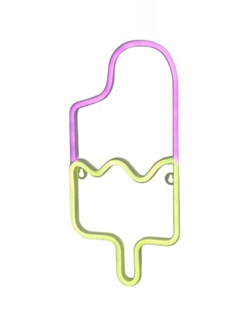 Decoratiune LED OutletMag, mix culori