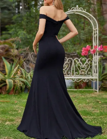 Rochie lunga Ever-Pretty, negru
