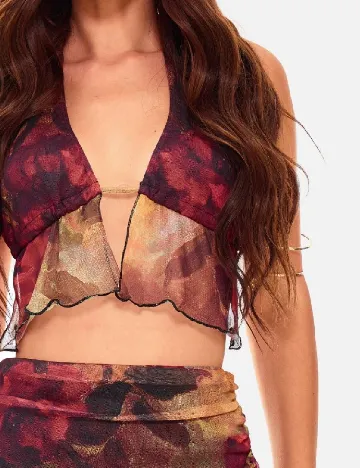 Top PRETTYLITTLETHING, mix culori