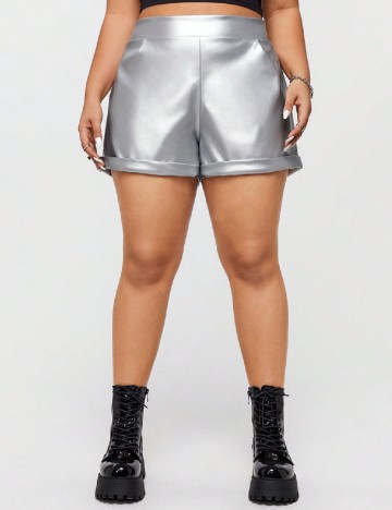 Pantaloni scurti SHEIN, gri