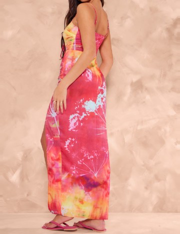 Rochie lunga PRETTYLITTLETHING, mix culori