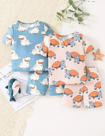 Set compleuri Shein Kids, mix culori