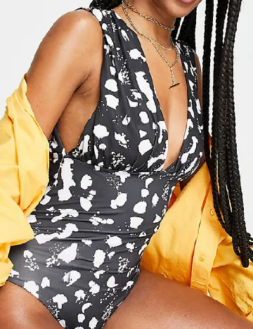 Costum de baie ASOS, negru