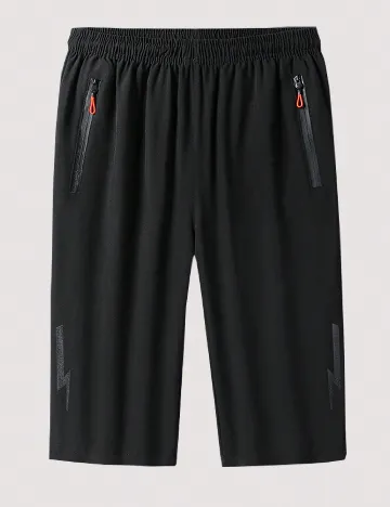 Pantaloni scurti SHEIN, negru