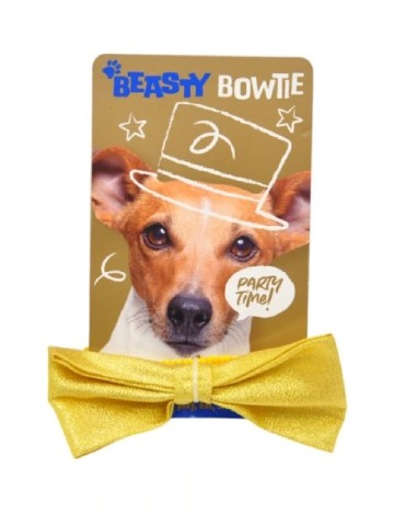 Papion pentru catei Beasty, galben