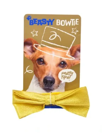 Papion pentru catei Beasty, galben
