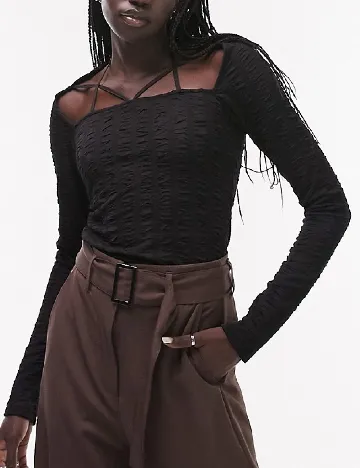 Bluza Top Shop, negru Negru