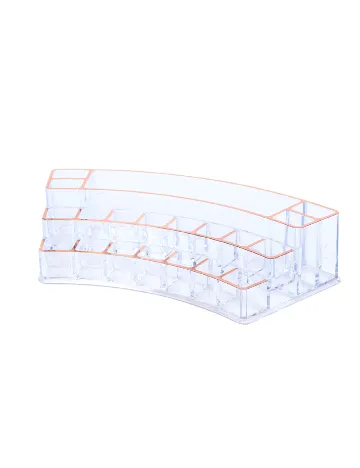 Organizator makeup OutletMag, transparent
