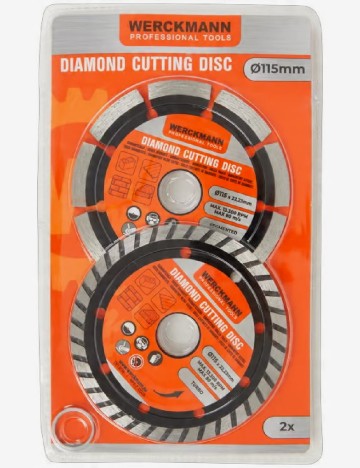Set discuri diamantate Werckmann, mix culori