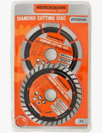 Set discuri diamantate Werckmann, mix culori
