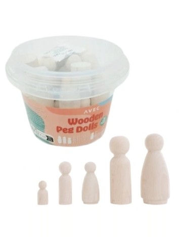 Set figurine AVEC, crem