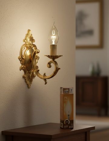 Bec lumanare LSC, transparent