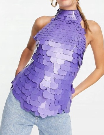 Bluza ASOS, mov