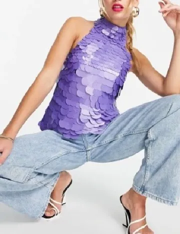 Bluza ASOS, mov