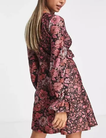 Rochie scurta Miss Selfridge, floral print