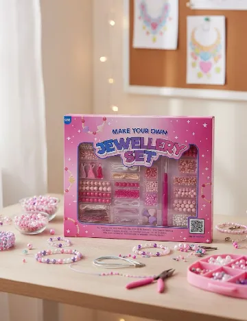 Set creatie bratari Kids Kingdom, mix culori Mix culori