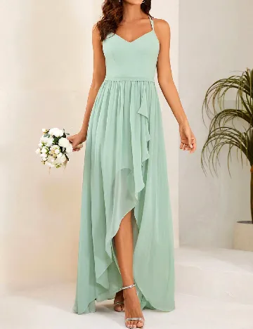 Rochie lunga SHEIN, verde