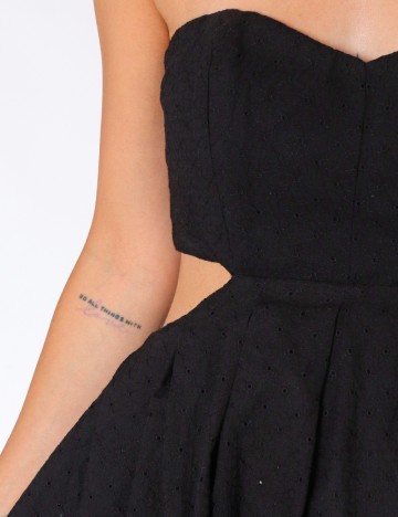 Rochie medie Top Shop, negru