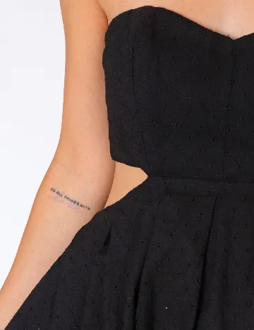 Rochie medie Top Shop, negru