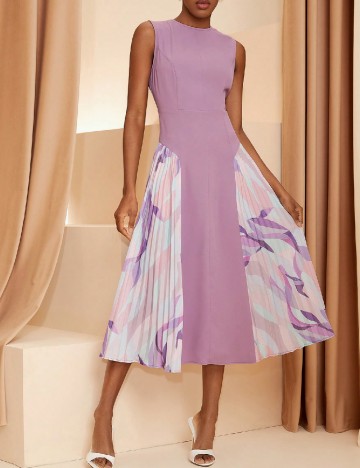 Rochie medie SHEIN, mov