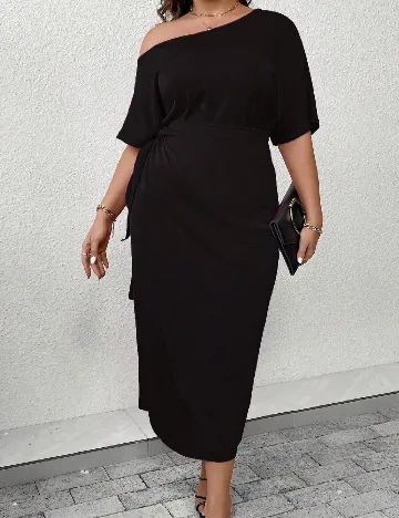 Rochie lunga SHEIN CURVE, negru