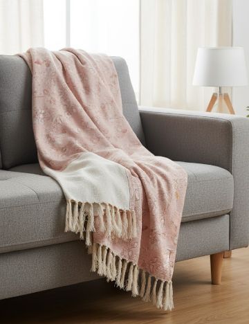 Cuvertura Home Accents, roz