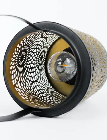 Lampa ACTION, negru