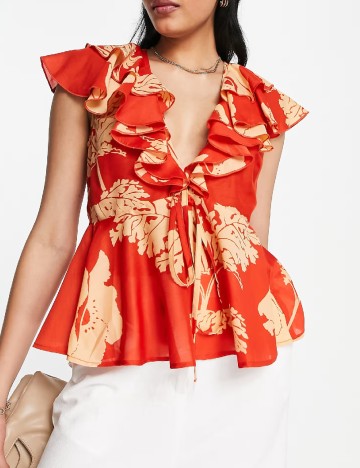 Bluza ASOS, portocaliu