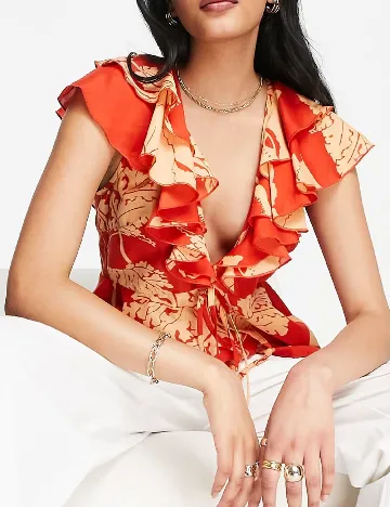 Bluza ASOS, portocaliu