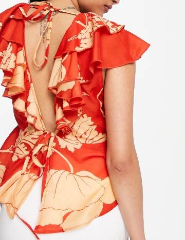 Bluza ASOS, portocaliu