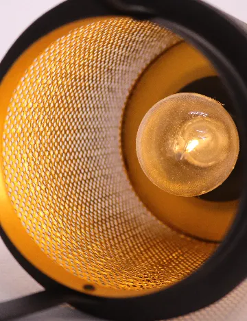 Lampa ACTION, negru