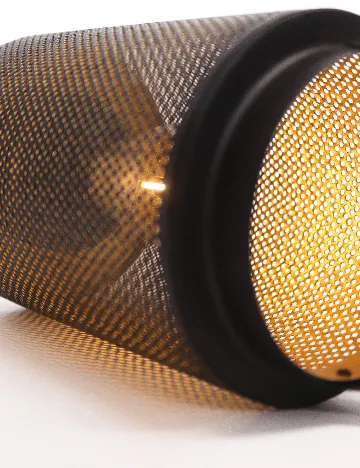 Lampa ACTION, negru