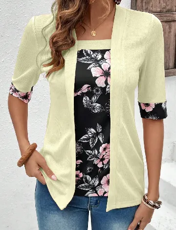 Bluza SHEIN, galben